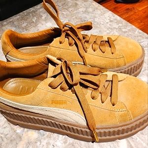 The Rihanna x Fenty Cleated Creeper 'Golden Brown' Puma